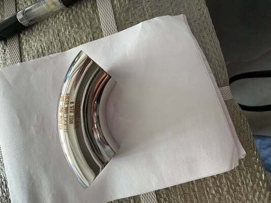 ASTM A403 WP316L Stainless Steel Butt Weld 90° LR Elbow ASME B16.9 Class150