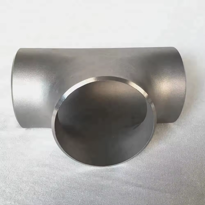 304 316L Stainless Steel Butt Weld Reducing Tee ASTM A403 High Pressure Equal Tee Pipe Fitting
