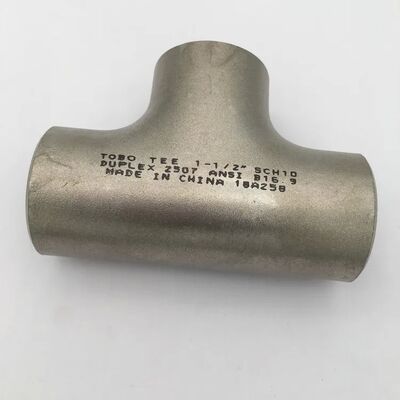 ASTM A403 WP316L Stainless Steel Reducing Tee Butt Weld ASME B16.9 1/2" to 24" SCH40S Low Carbon Seamless