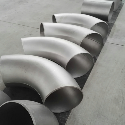 ASME B16.9 45D 90D 180D Butt Welding Fittings High Pressure Seamless Elbow Duplex Stainless Steel ASTM A815 UNS S31803