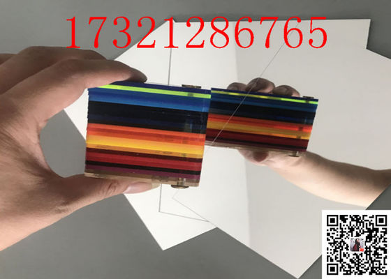 92% Light Transmitting Flame Retardant Cast Acrylic Sheets Heat Resistant 140℃ Acrylic Panels